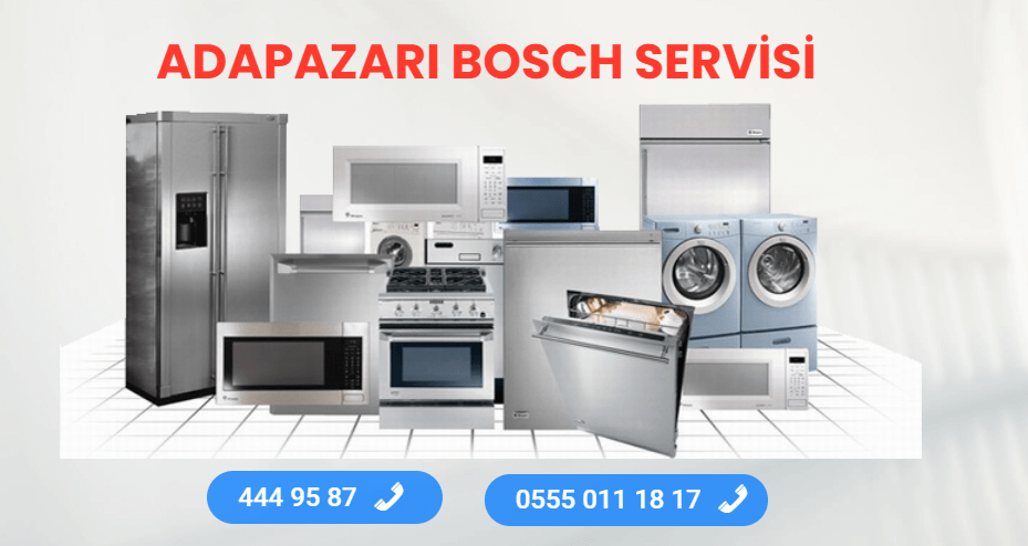 Adapazarı Bosch Çamaşır Makinesi Servisi